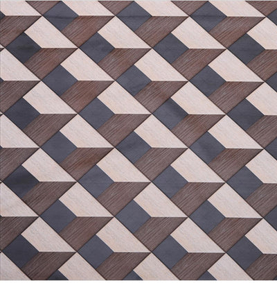 Modern 3D Geometric Pattern Carpet