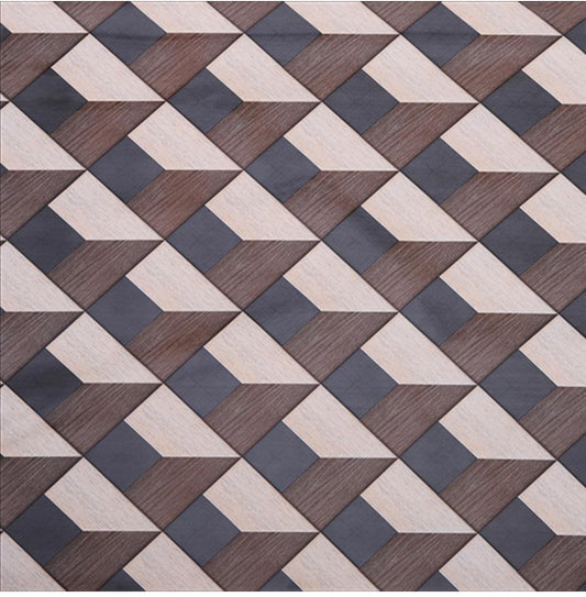 Modern 3D Geometric Pattern Carpet